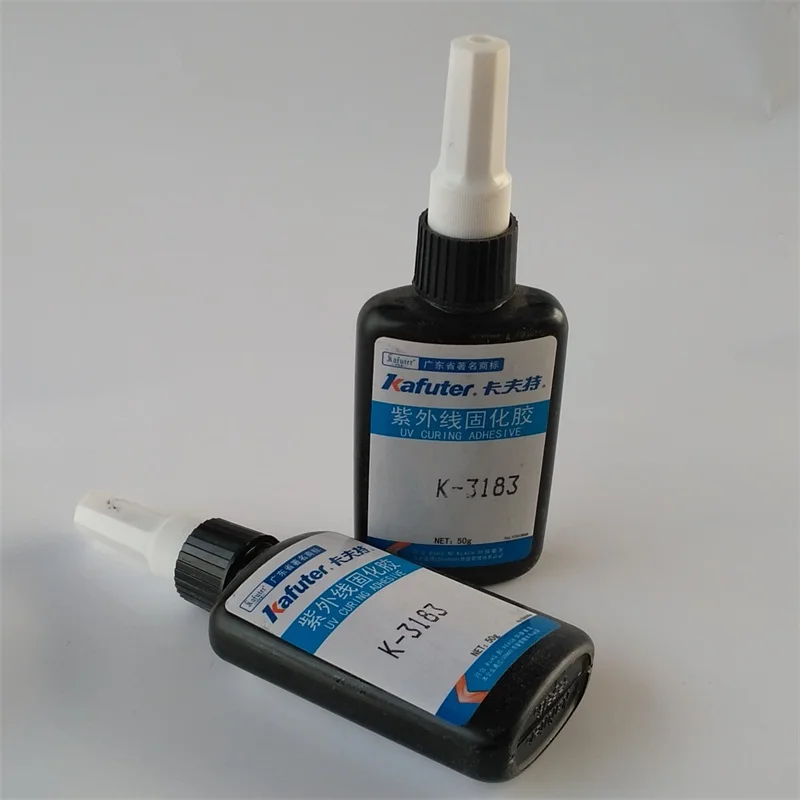 Kafuter 50 г K 3183 PCB свинцовый крепежный Клей Стекло Металл доска клей УФ клей|board