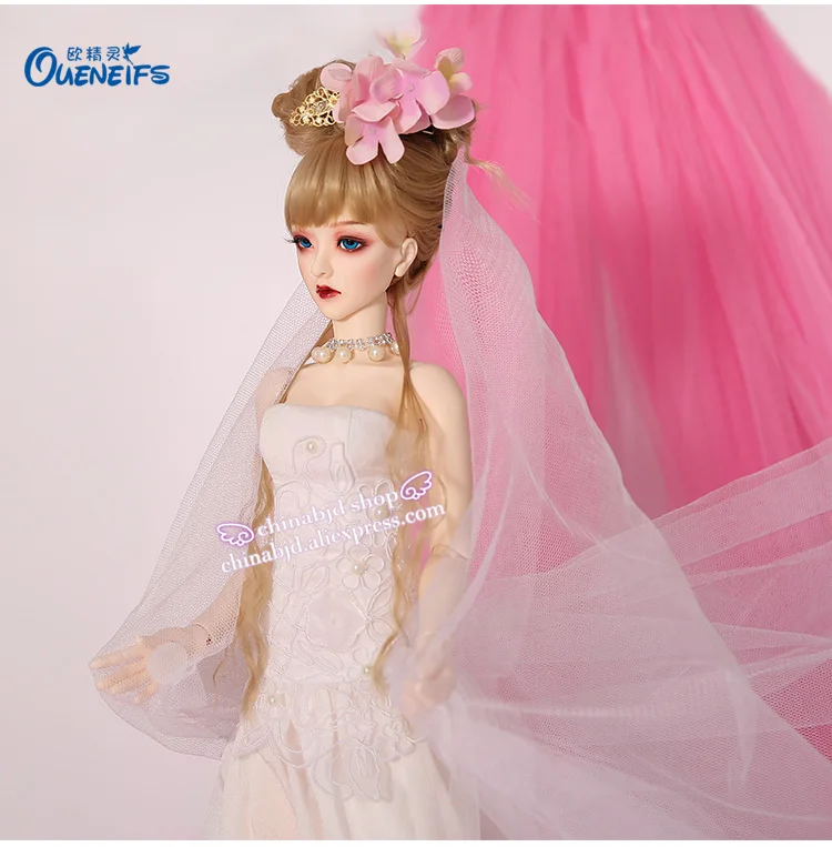 BJD SD Кукла Одежда 1/3 без бретелек воротник обернутый грудь шифоновое платье для Supia тела YF3-118 куклы аксессуары