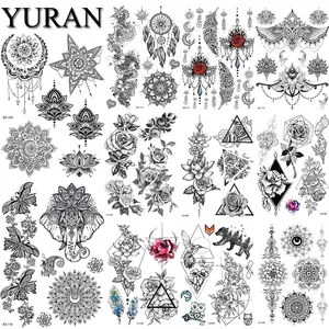 Тату-наклейки на руку для женщин, 