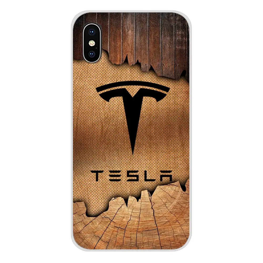 Аксессуары чехлы для телефонов с логотипом Tesla супер электромобиль Huawei P Smart Mate Honor