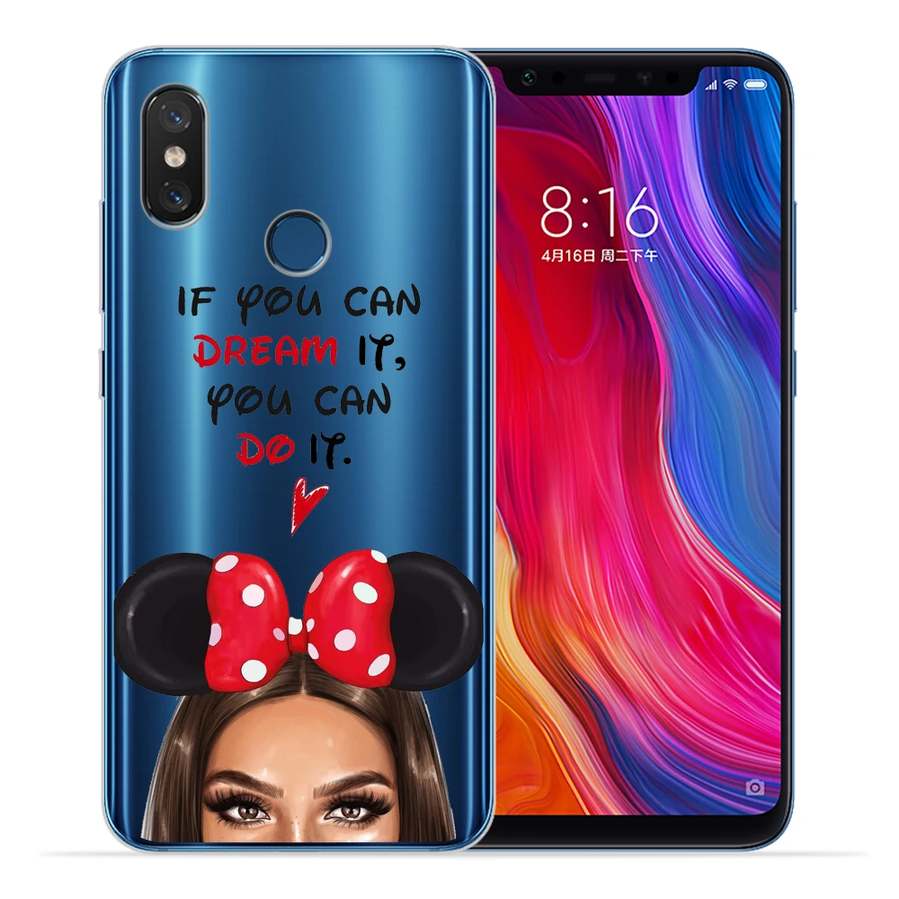 Супер мама папа для маленьких девочек чехол для телефона для Xiaomi Redmi Примечание 7 4X 4A 5A 5 Plus 4X 5A 5 6 iPad Pro 6 6A 6Pro 5X6X8 A2 Lite
