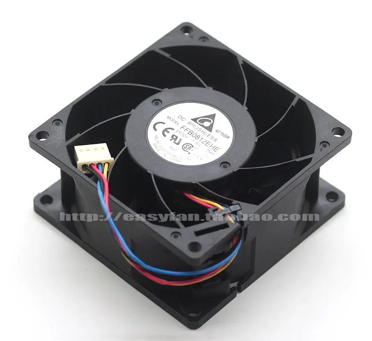 Новый Дельта FFB0812EHE 8038 12V 1.35A 8 см 3 Линии Высокий объем воздуха двойной