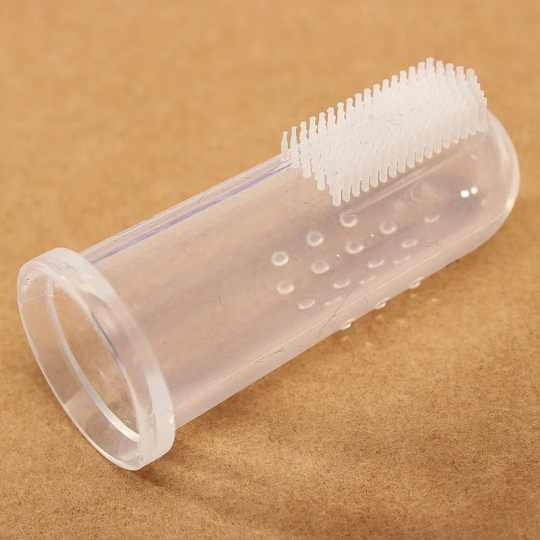 Kids Baby Finger Toothbrush Infant Soft Silicone Teeth Rubber Massager Brush 1PCS | Мать и ребенок