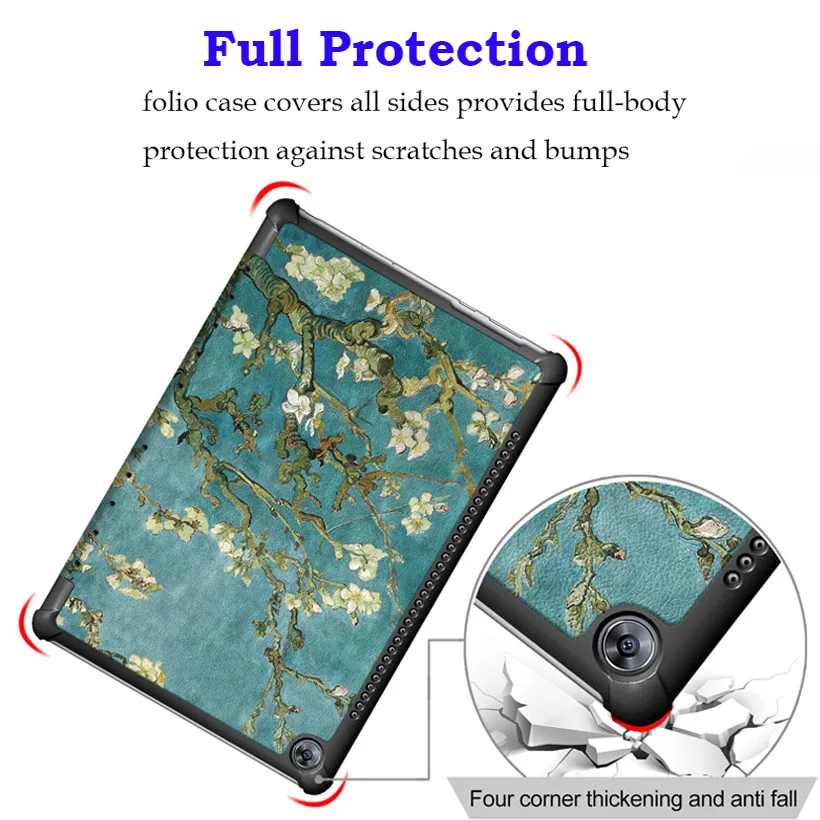 Чехол из искусственной кожи для Huawei Mediapad M5 10 Pro 8 дюймов CMR-W09 чехол планшета +