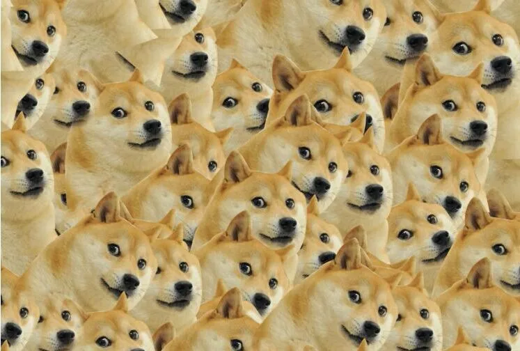 01 Doge God надоедливая собака головоломка 1000 кусочков дерева взрослых сердечное