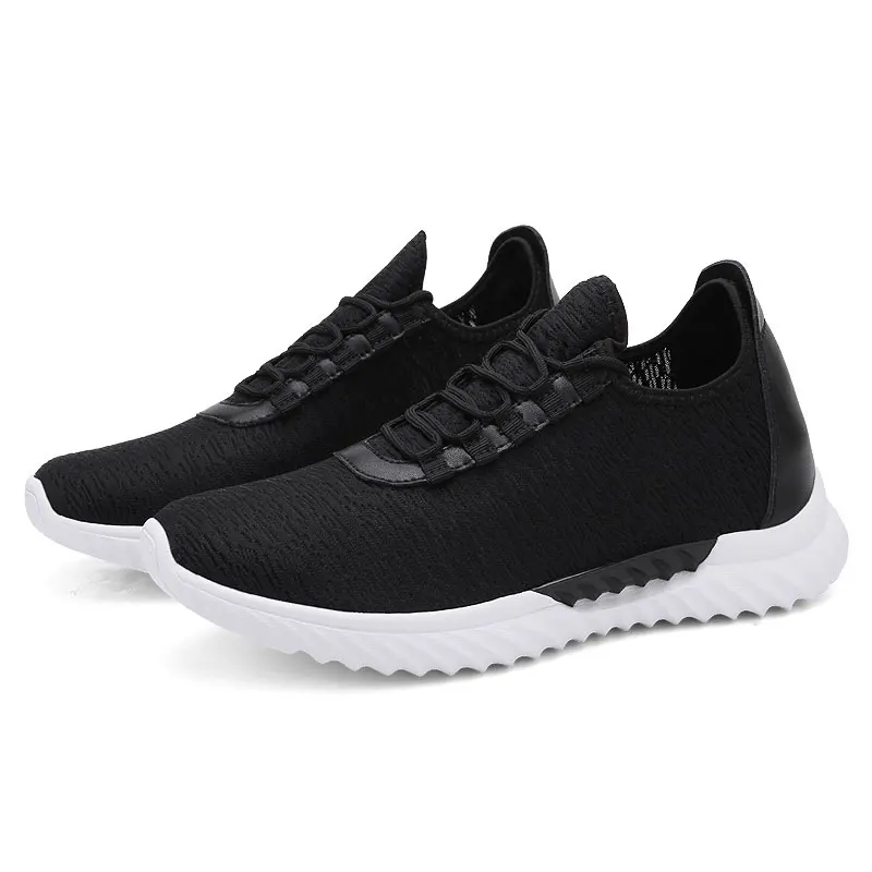 Casual Mesh sneakers Elevator shoes Breathable height Invisible increase With Getting 7CM Tall Male Outdoor Leisure Shoe |