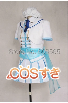 Love Live! Прекрасный костюм для косплея Уми Сонода, жилет, юбка, шляпа, пряжа, перчатки, галстук, носки