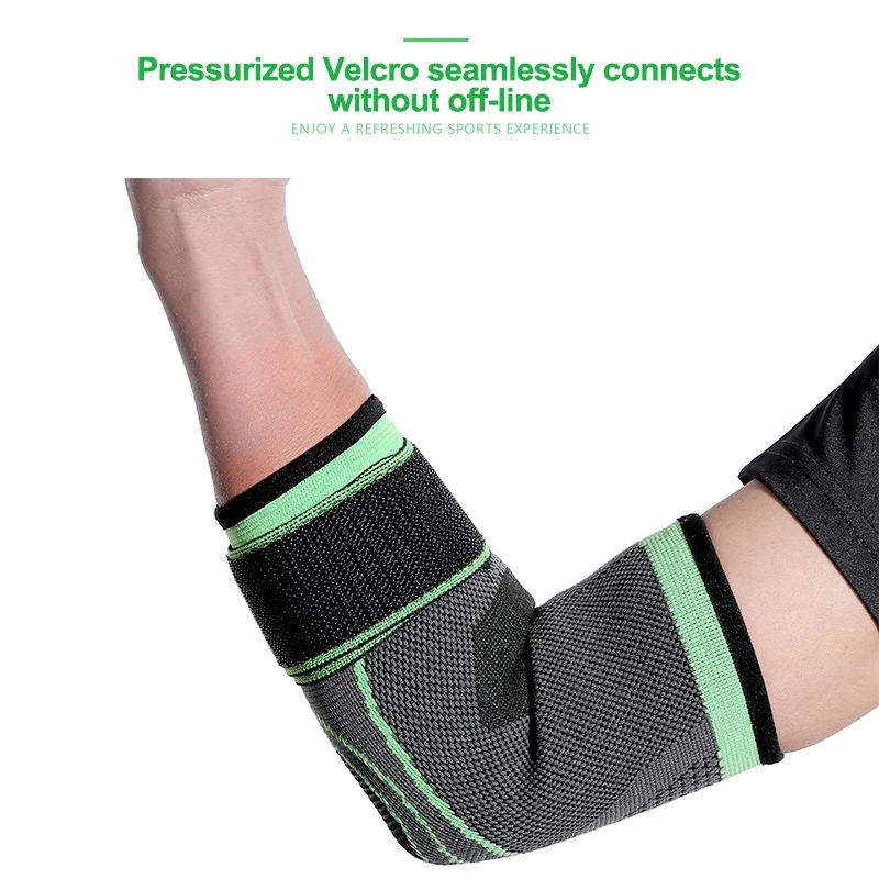 1 шт. бандажные спортивные налокотники поддержка спандекса защита для баскетбола