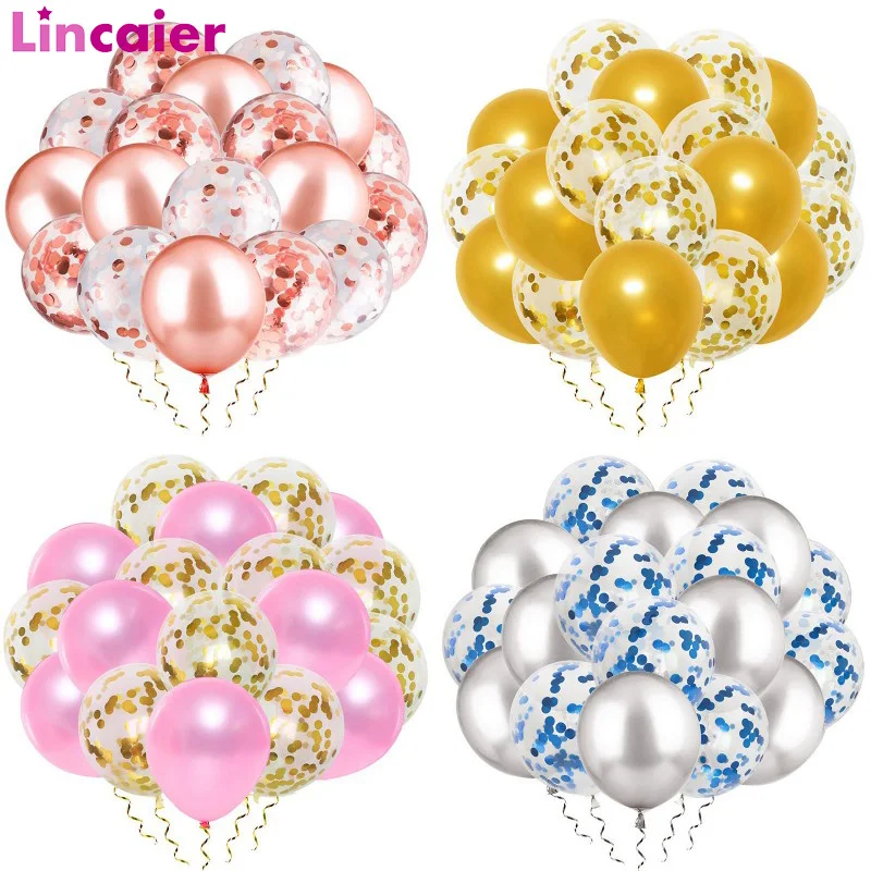 20 шт. розовое золото смешанные детали украшение на день рождения 1 вечерние