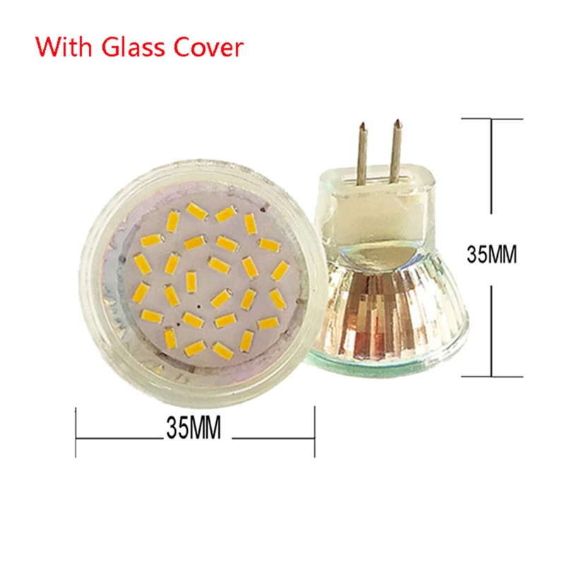 Высокомощный стеклянный светодиодный светильник MR11 Светодиодный 220 В 5 Вт 7 9 GU5.3 SMD