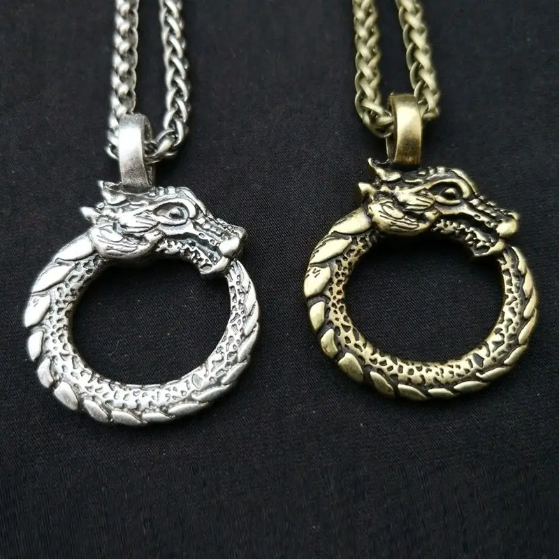 1 шт. Мужская подвеска в виде дракона|dragon pendant|viking necklace menviking jewelry men |