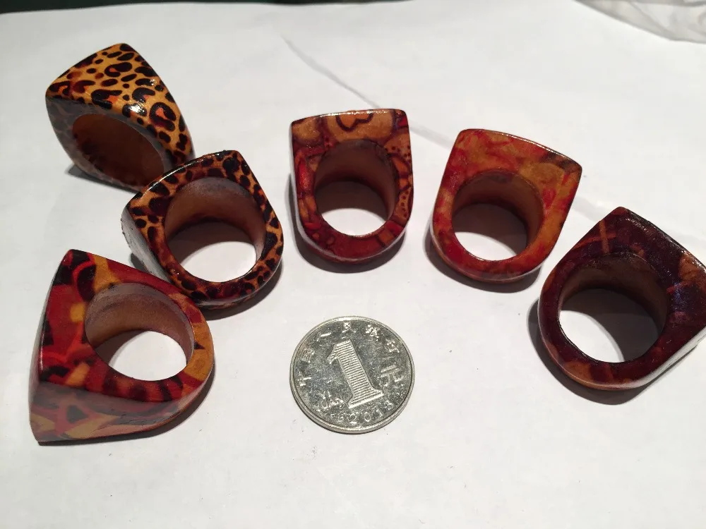 Оптовая продажа ювелирных изделий 20 шт смешанные партии модные деревянные