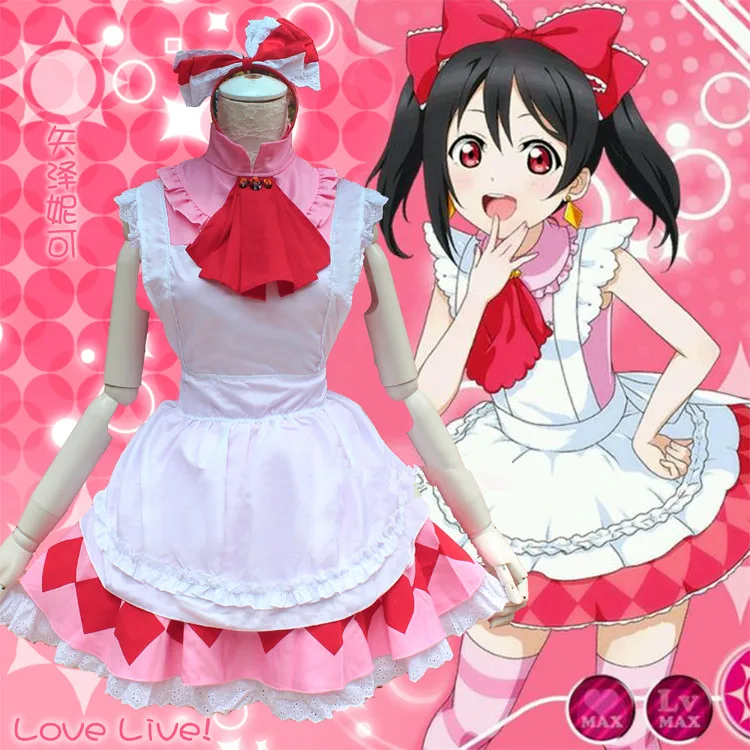 Косплей мини Кодори из аниме LoveLive! Cos на Хэллоуин для девушки и женщины Женская