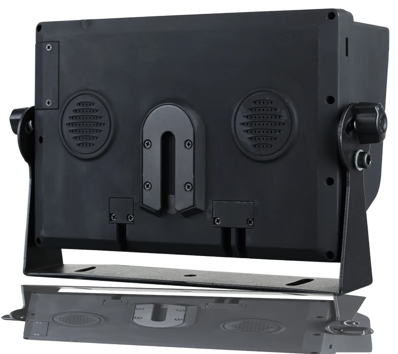 AHD Quad монитор с несколькими изображениями Запись видео DVR и AHD задний, передний резервный камеры заднего вида для грузовика автобус RV Ван трейлер караван