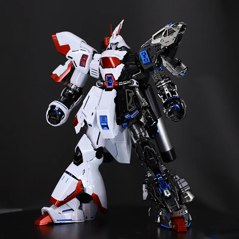 Аниме мобильный костюм Bandai MSN 04 матовый черный Sazabi Gundam MG 1/100 модель робота пазл