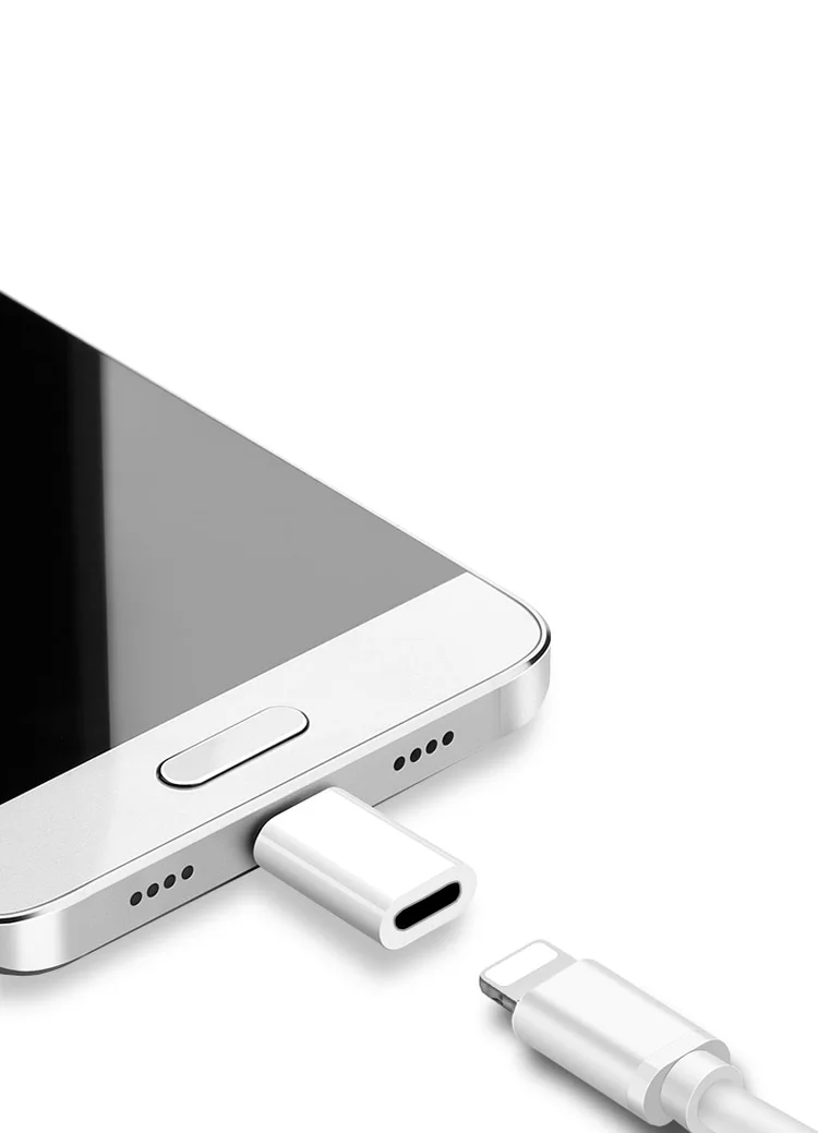 Для iPhone 7, 8, X, iPad, Lightning, 8-контактный разъем для разъема Micro USB, кабель для зарядного устройства, адаптер для samsung, Xiaomi, huawei, Android Phone