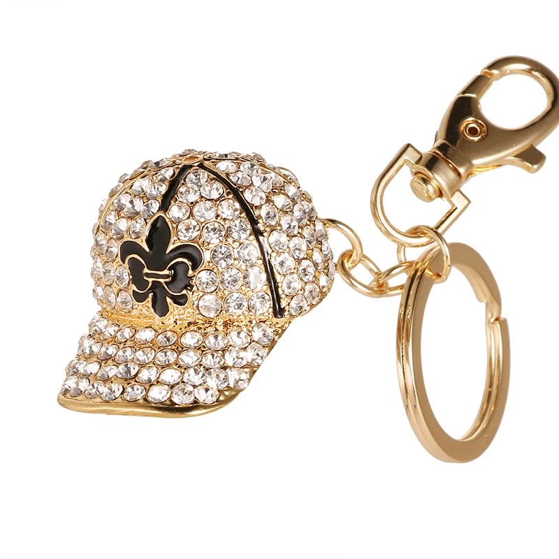 Хрустальная шляпа летний брелок Подвеска со стразами модная женская красивая