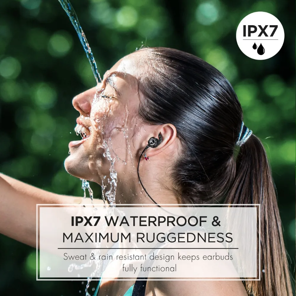 Mpow S11 ipx7 водонепроницаемые наушники APTX Bluetooth 5,0 спортивные наушники Магнитный дизайн 9H игра для iPhone samsung huawei Xiaomi