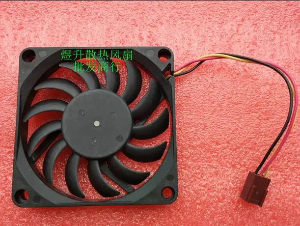 . 70*70*10 мм FD127010LB DC12V 0.20A 3 провода Вентилятор охлаждения|cooling fan|fan coolingwire fan |