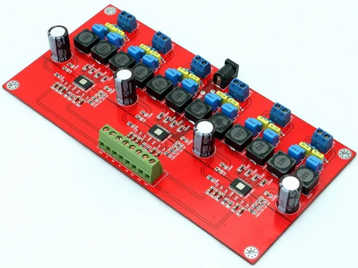 Плата 6-канального усилителя TPA3116/плата цифрового DC18-24V 2A (50 Вт * 6) | Электроника