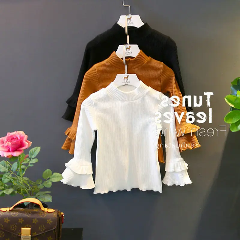 Детская Водолазка с длинным рукавом на Возраст 3 8 лет|girls t shirt|t shirt kidsgirls |