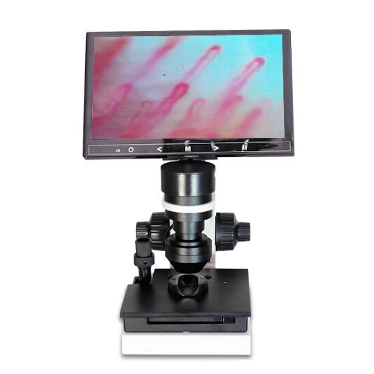 9inch LCD Электронный детектор микроциркуляции периферического сосуда стены ногтя цифровой микроскоп с " /8"/" ЖК-дисплей - Цвет: 9inch LCD