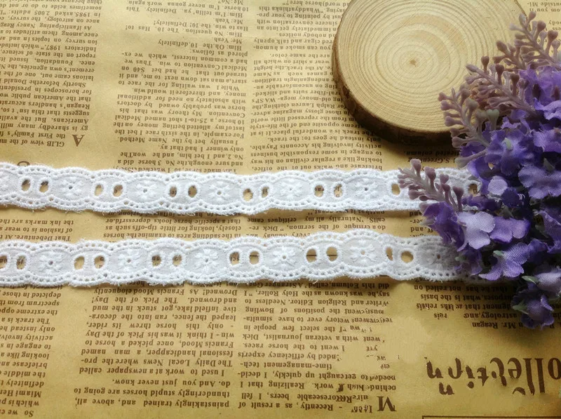 4Y/10Y/лот DIY кружевная отделка вышивка одежды аксессуары хлопчатобумажная ткань