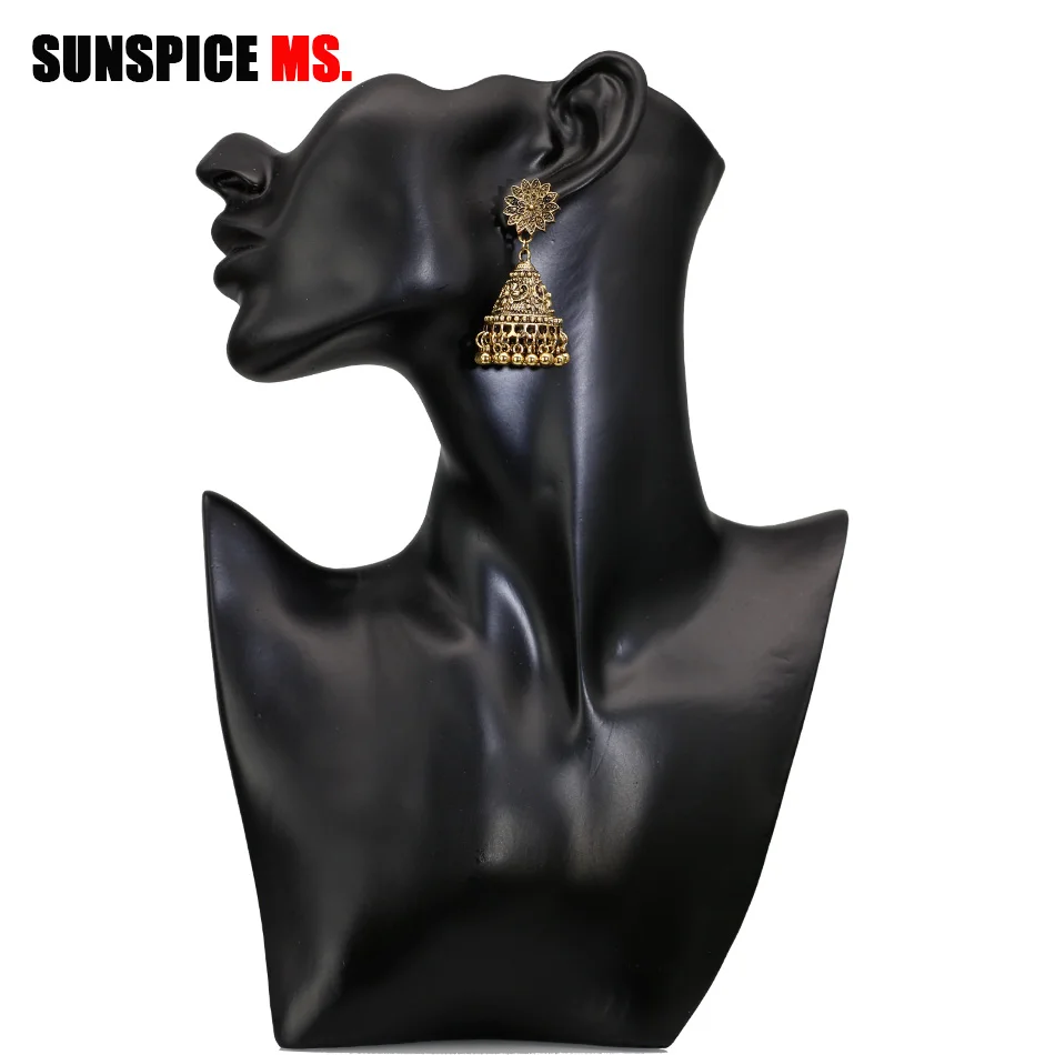 Женские Висячие серьги SUNSPICE MS индийские этнические серьги-подвески в богемном