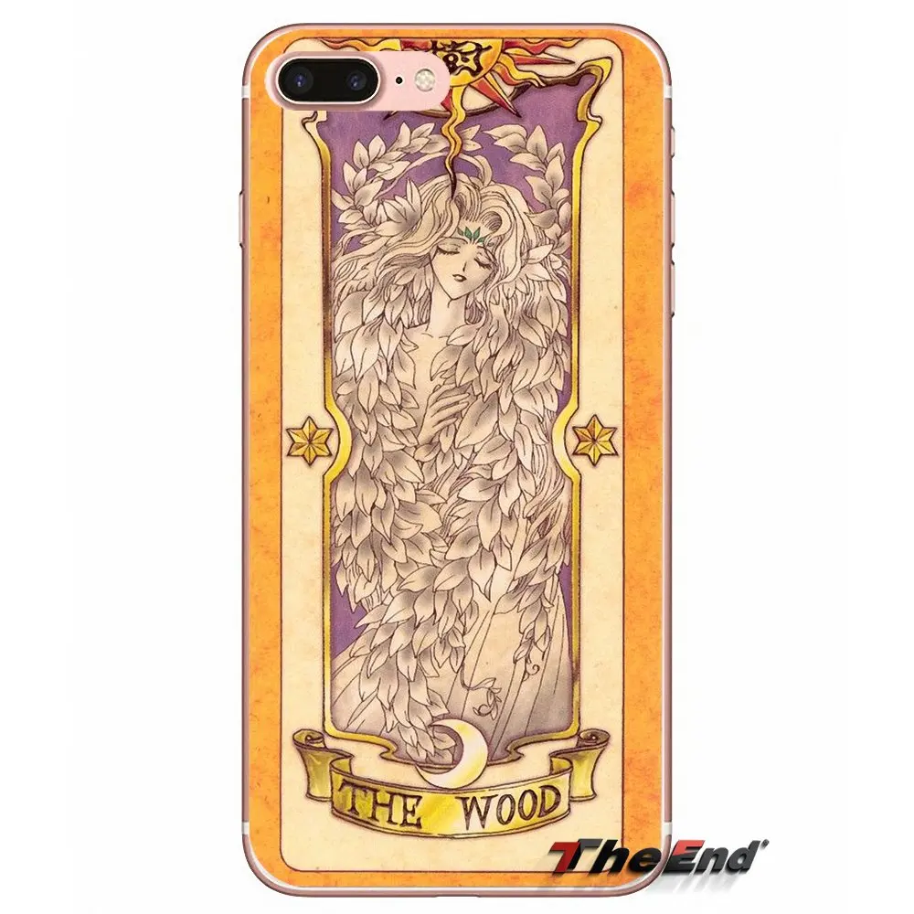 Sakura card captor The Voice Card мягкий чехол для Huawei Honor 4C 5X 5C 6X Mate 7 8 9 Y3 Y5 Y6 II 2 Pro G7 G8 P7 P8 P9 Lite 2017 |