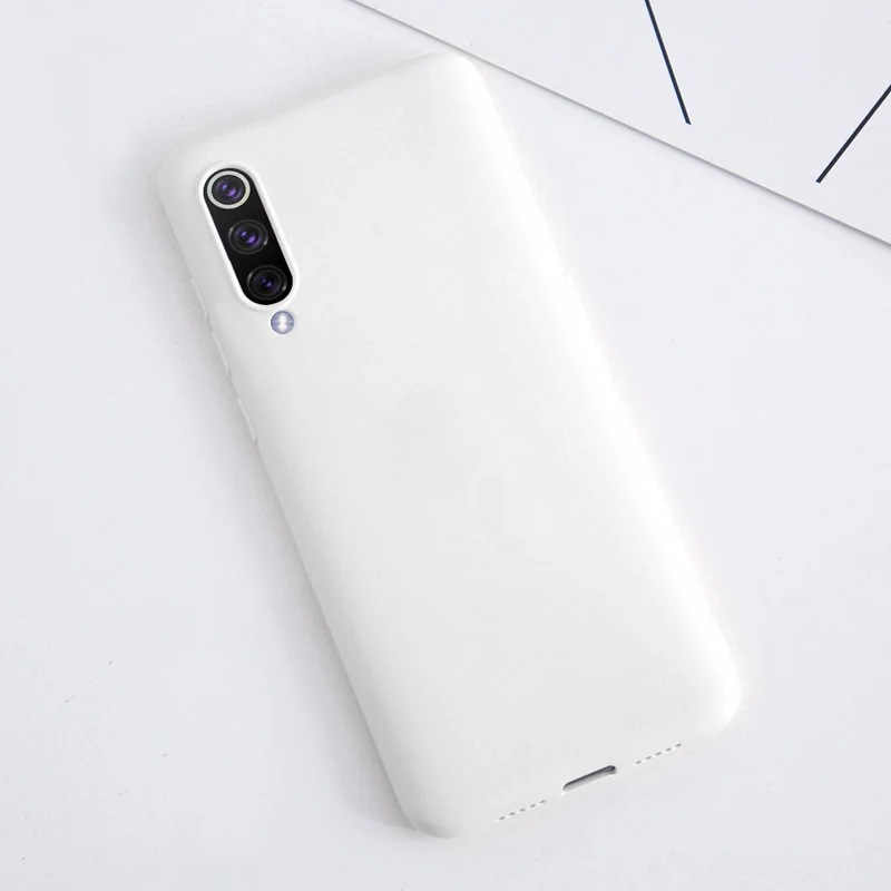Чехол для XiaoMi Mi9 Mi9SE Mi8 Mi8SE MiA1 MiA2 Lite Mi 9 8 A1 A2 чехол из жидкого силикона ТПУ мягкий