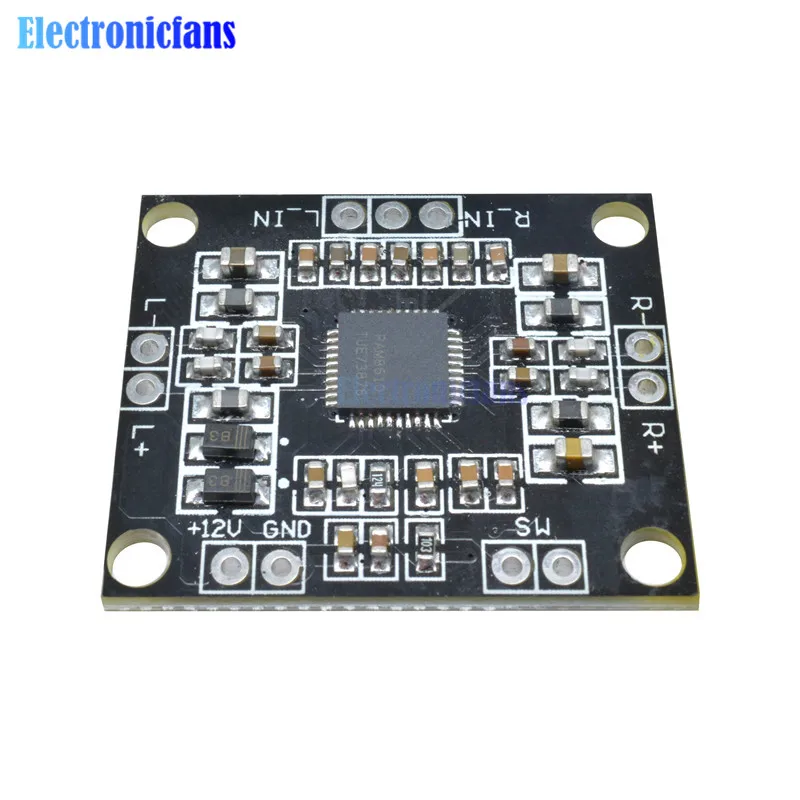 

5Pcs/Lot 2X15W Power Amplifier Board PAM8610 Digital Dual Channel Stereo Class Amplifier Board Module For Arduino DC 7V-15V