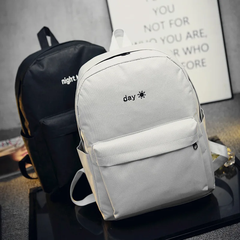 2016 простой дизайн сумки Оксфорд рюкзак для ноутбука сумка отдыха школьников