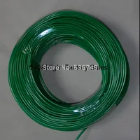 100Meter-3.2mm Flexible Neon EL Wire Rope Tube El light green color