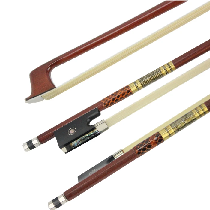 4/4 Размер Скрипка Лук красный сандаловое дерево золото монтируется Арко де