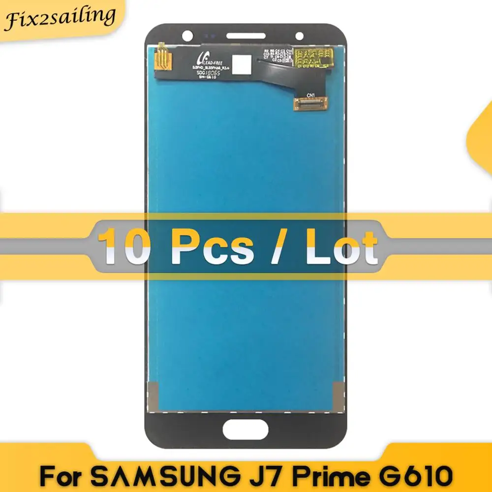 ЖК-дисплей 5 ''для SAMSUNG Galaxy J7 Prime 2016 G610 G610F G610M сенсорный экран в сборе дигитайзер