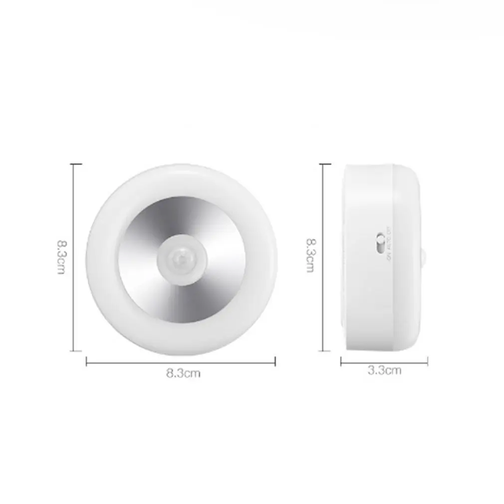 Мини светодио дный ночник 0 8 Вт освещение авто Сенсор умный ребенок Спальня