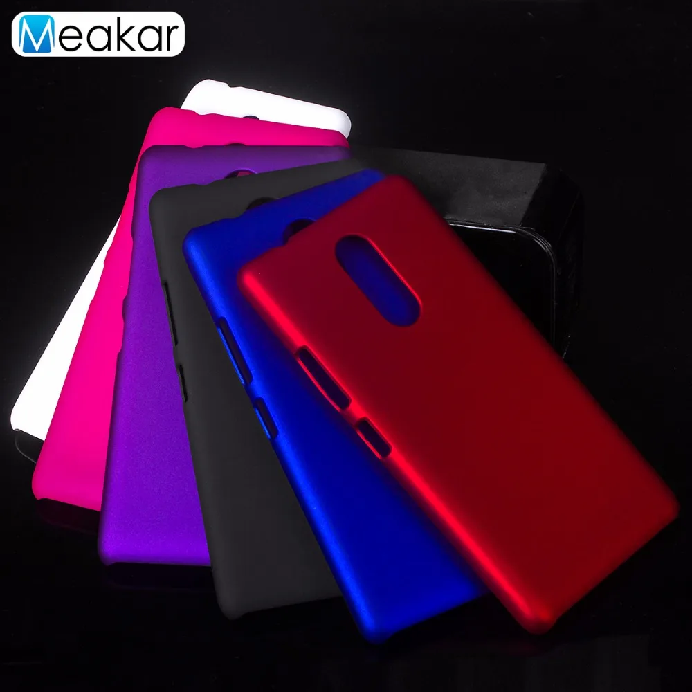 Матовый пластиковый чехол 5 дюйма для Lenovo K6 Note Plus Dual K53a48 задняя крышка телефона|case