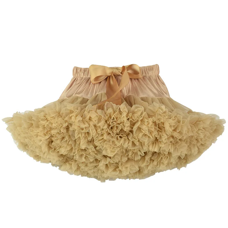 Юбка-пачка для девочек юбка Костюмы Pettiskirt пышные пачки балетные юбки принцессы