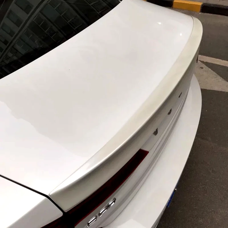 Для VOLVO S90 S90L спойлер Высокое качество ABS Материал заднего крыла первоклассника Цвет задний спойлер для VOLVO S90 спойлер