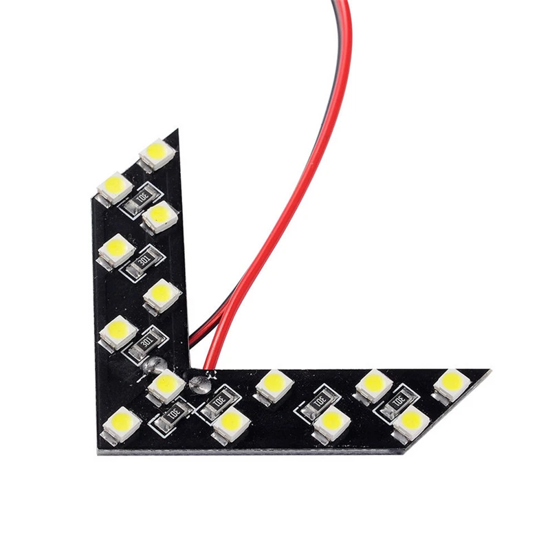 KEYECU 2 шт. 14SMD LED боковое зеркало со стрелкой панель индикатор Add on Blinker указатель