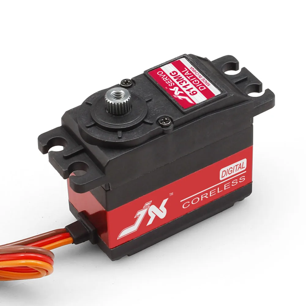 JX Servo PDI-6113MG 13 кг с высоким крутящим моментом цифровой без сердечника стандарт 61 г