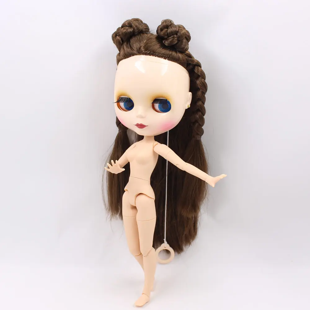 

ICY DBS Blyth doll No.BL0521 Deep Brown hair JOINT body White skin 1/6 BJD