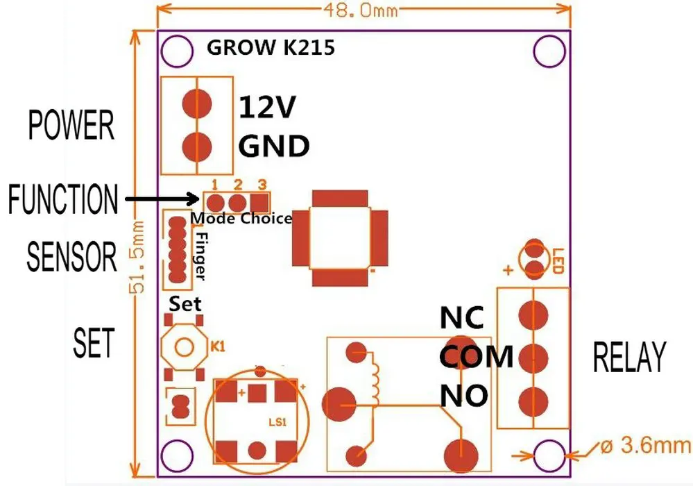 K215 панель управления отпечатком пальца|fingerprint control|board boardboard control |