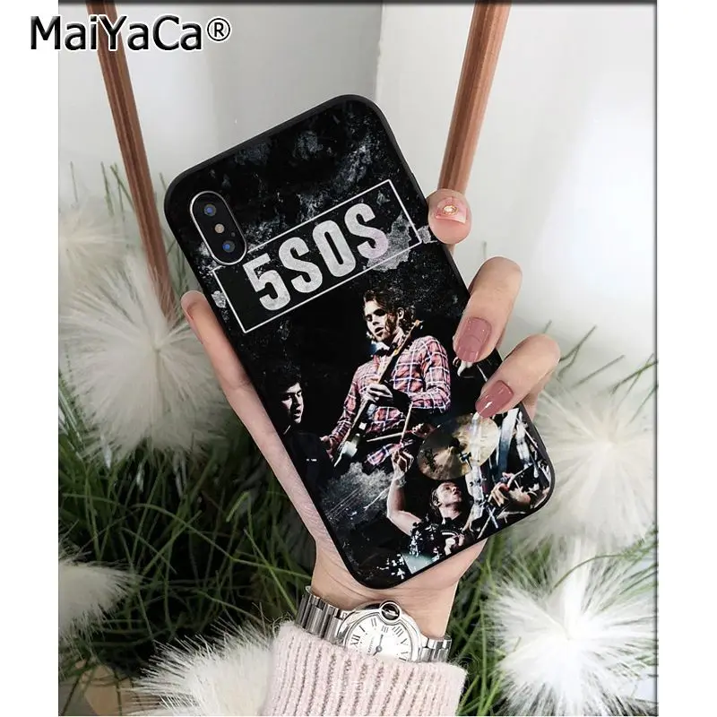 MaiYaCa 5Sos band Young кровь 5 секунд лета высококачественный чехол для телефона iPhone 6S 6plus 7
