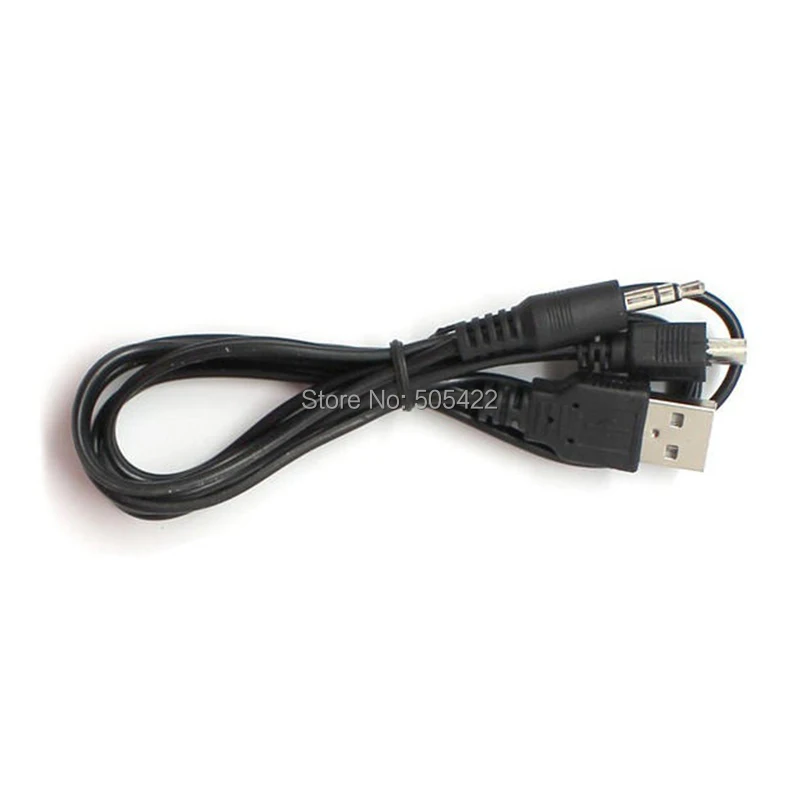 50 шт./лот 3 5 мм Aux аудио мини USB кабель Шнур адаптер зарядное устройство для iHome