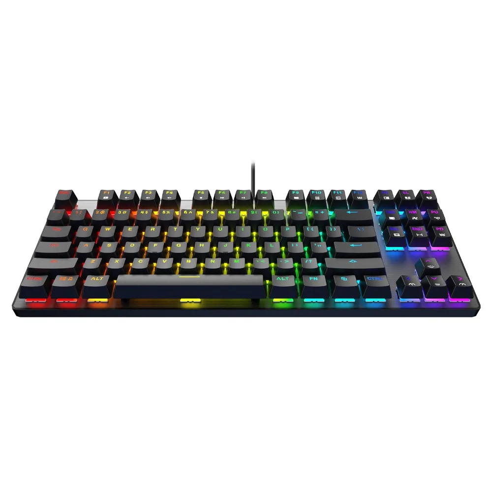 DREVO Tyrfing V2 87Key RGB подсветкой Механическая игровая клавиатура Tenkeyless
