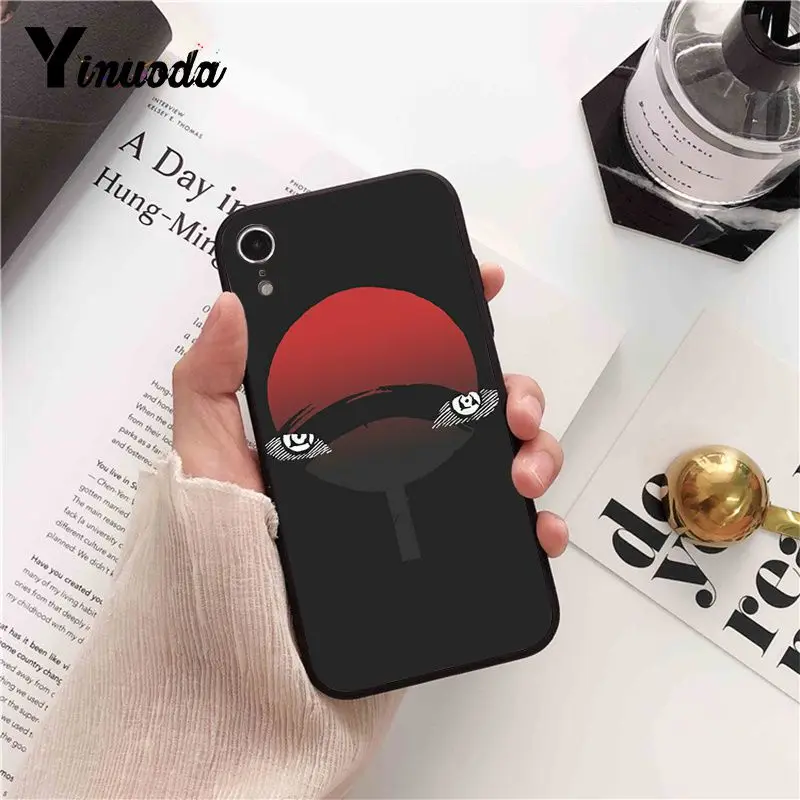 Новый чехол для телефона Yinuoda NARUTO Sasuke Uchiha Uzumaki Kakashi iPhone 8 7 6S Plus X XS MAX 5 5S SE XR