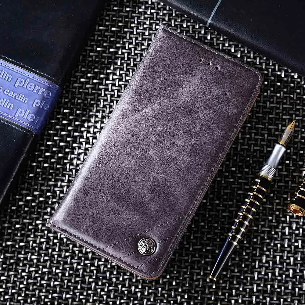 Grey K'try чехол для huawei Honor 10 5X 5C 6 6A 6C 6X7 для 7A 7C 7X8 8C 8 Pro V10 V20 откидная крышка Роскошные кожаный мягкий чехол - Цвет: Grey