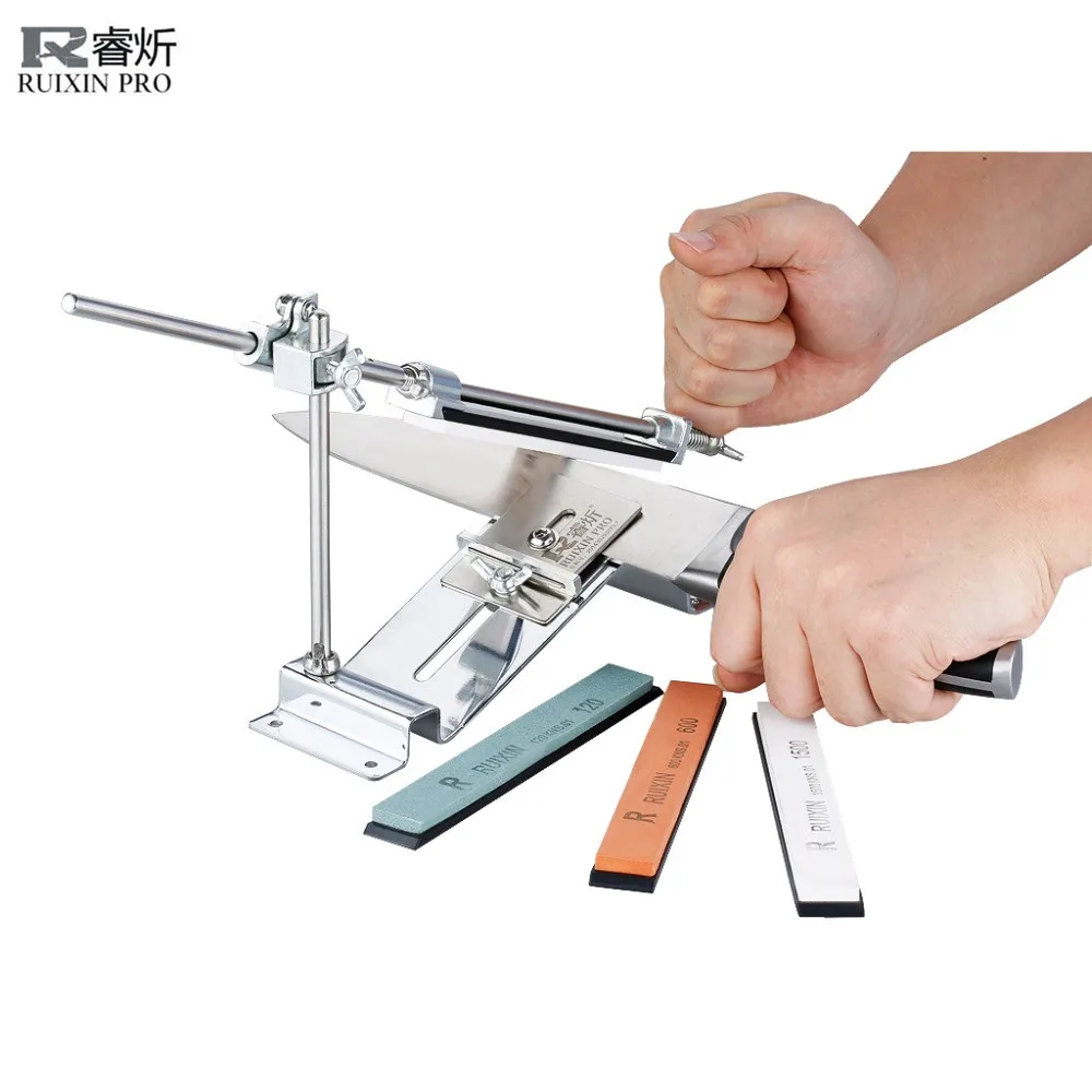 Новое обновление RUIXIN PRO точилка для ножей из железной стали профессиональная