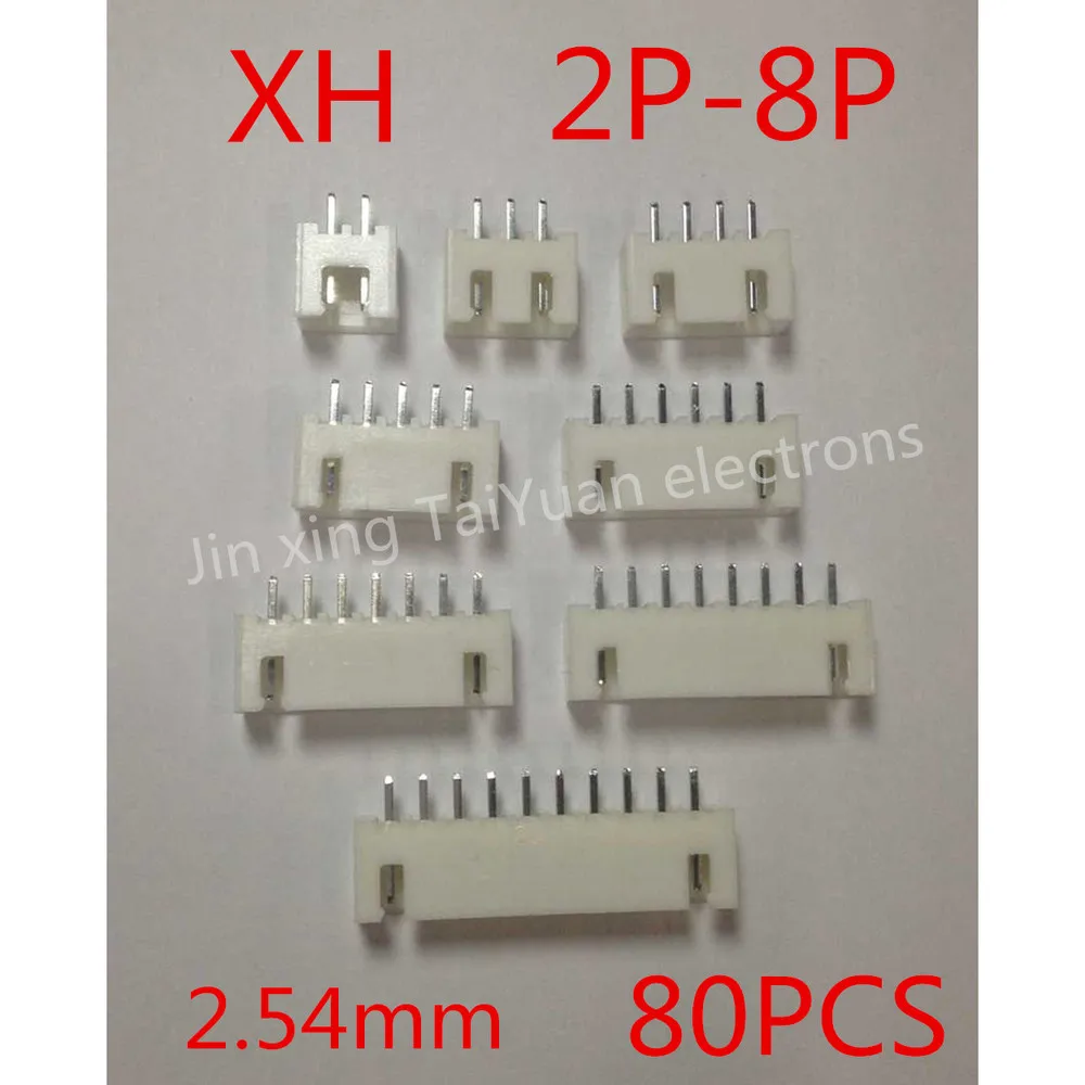 Высокое качество 80 шт XH2.54mm 2 P 8 в терминал указка на разъем пакет почты IC|pointer| |